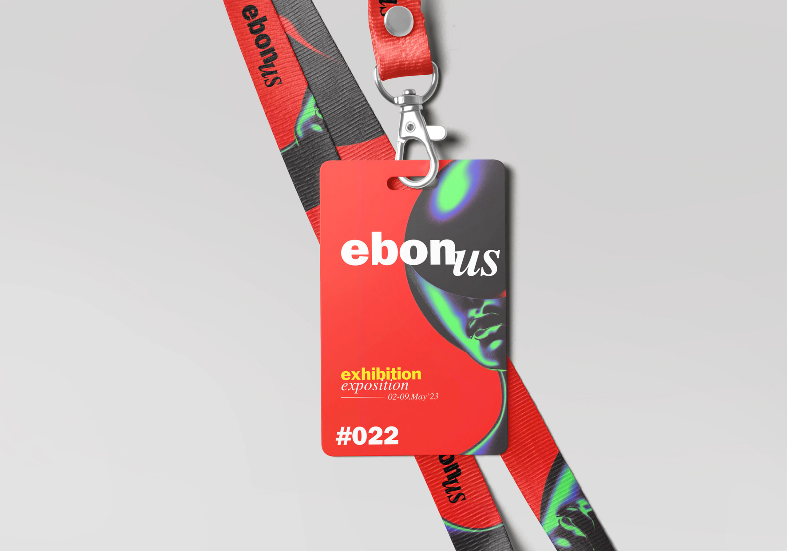 Ebonus Exhibition Lanyard.