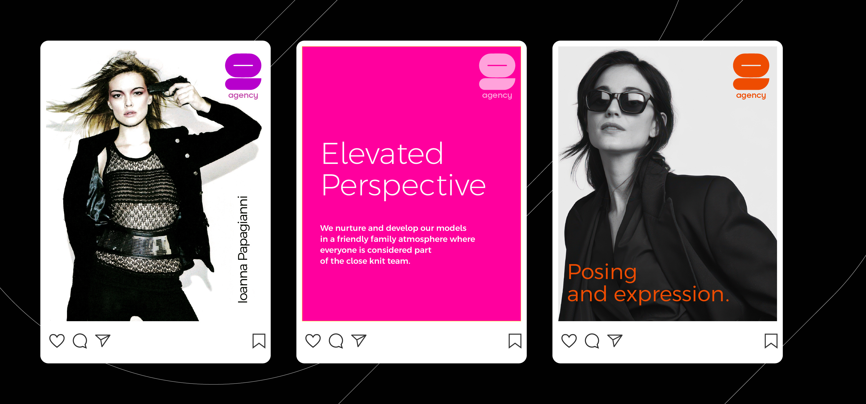 Nine Agency Social Media design posts for instagram.