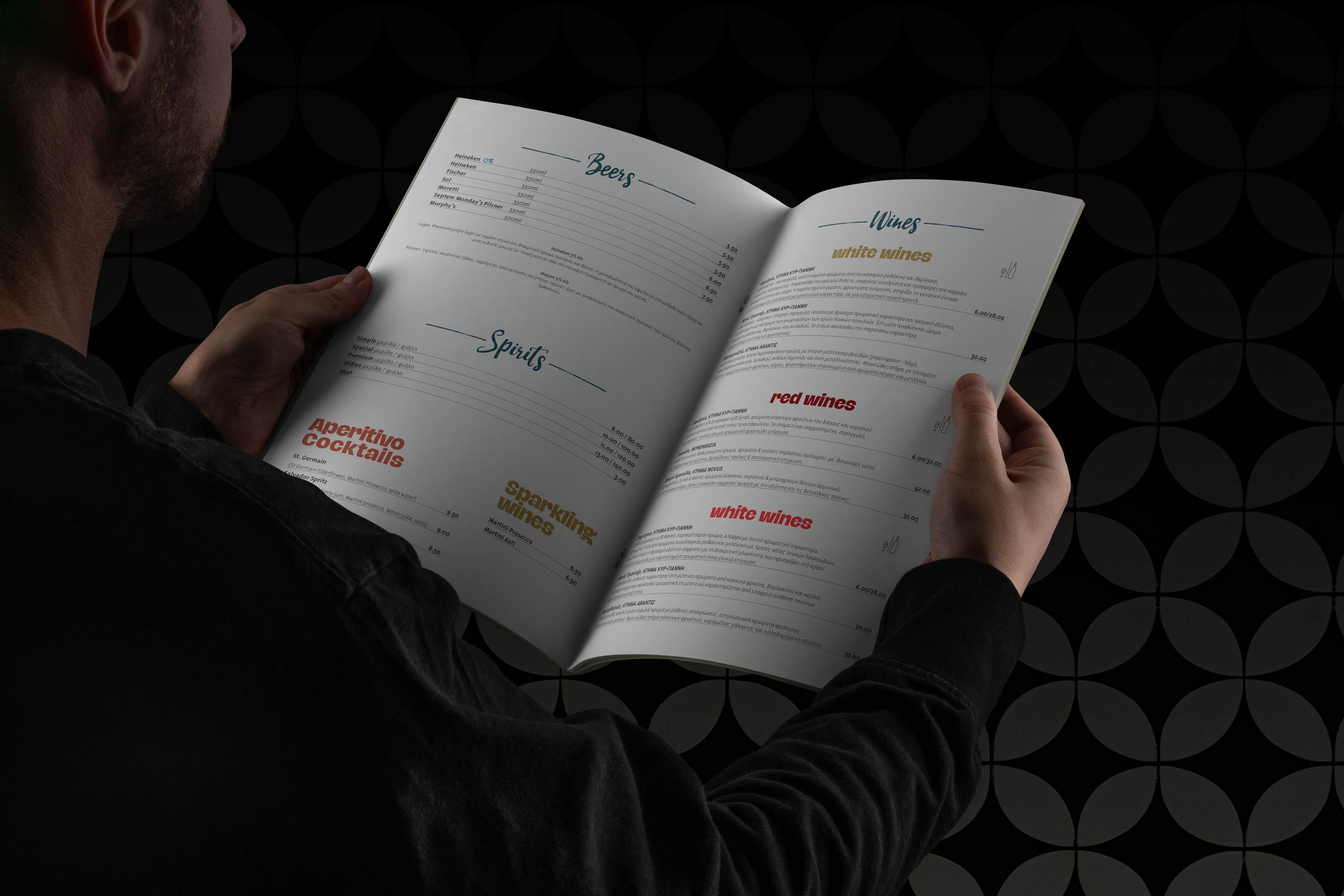 Salvador catalogue open spread.