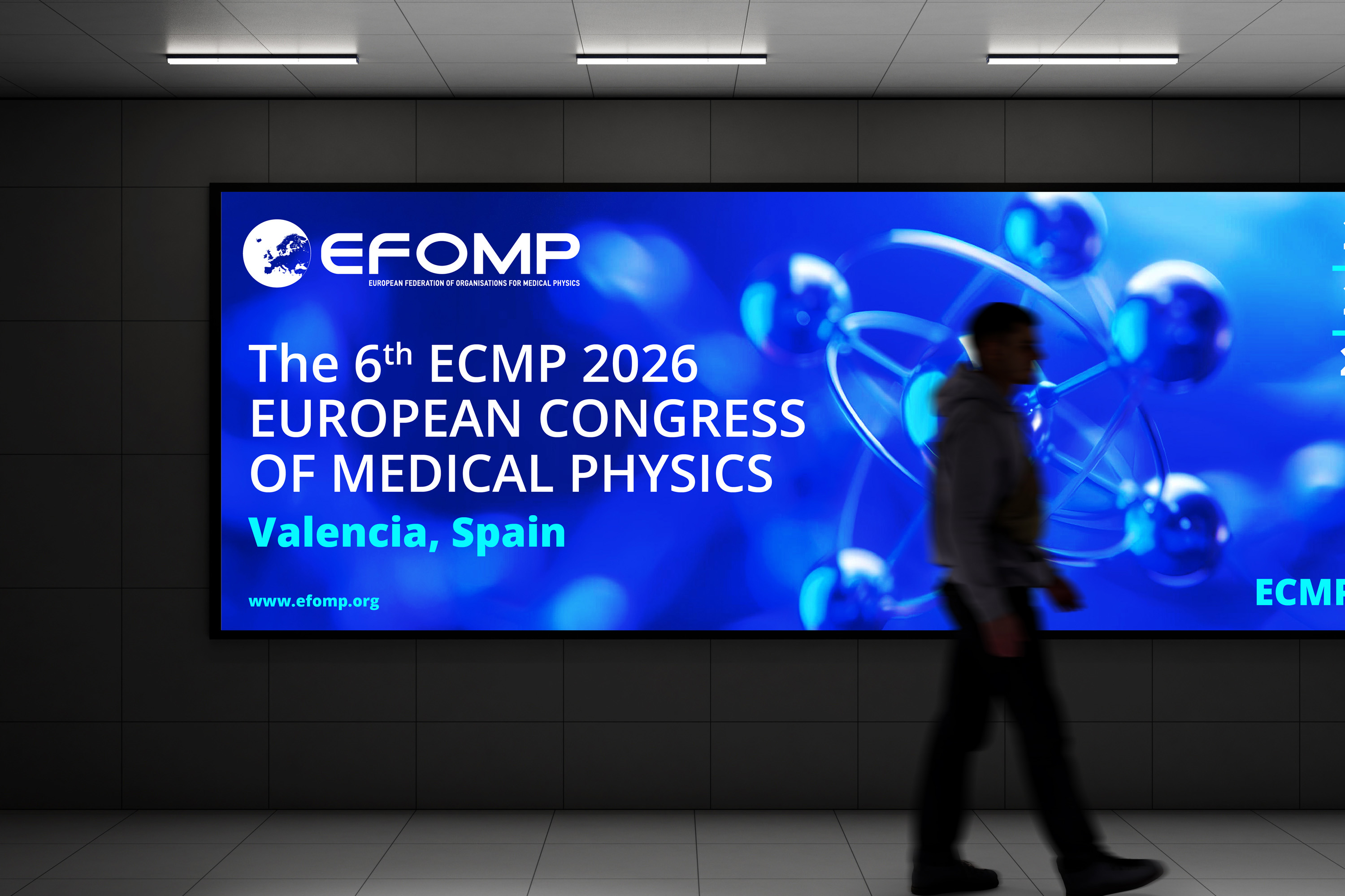 EFOMP landscape Berlin Metro Billboard ad.