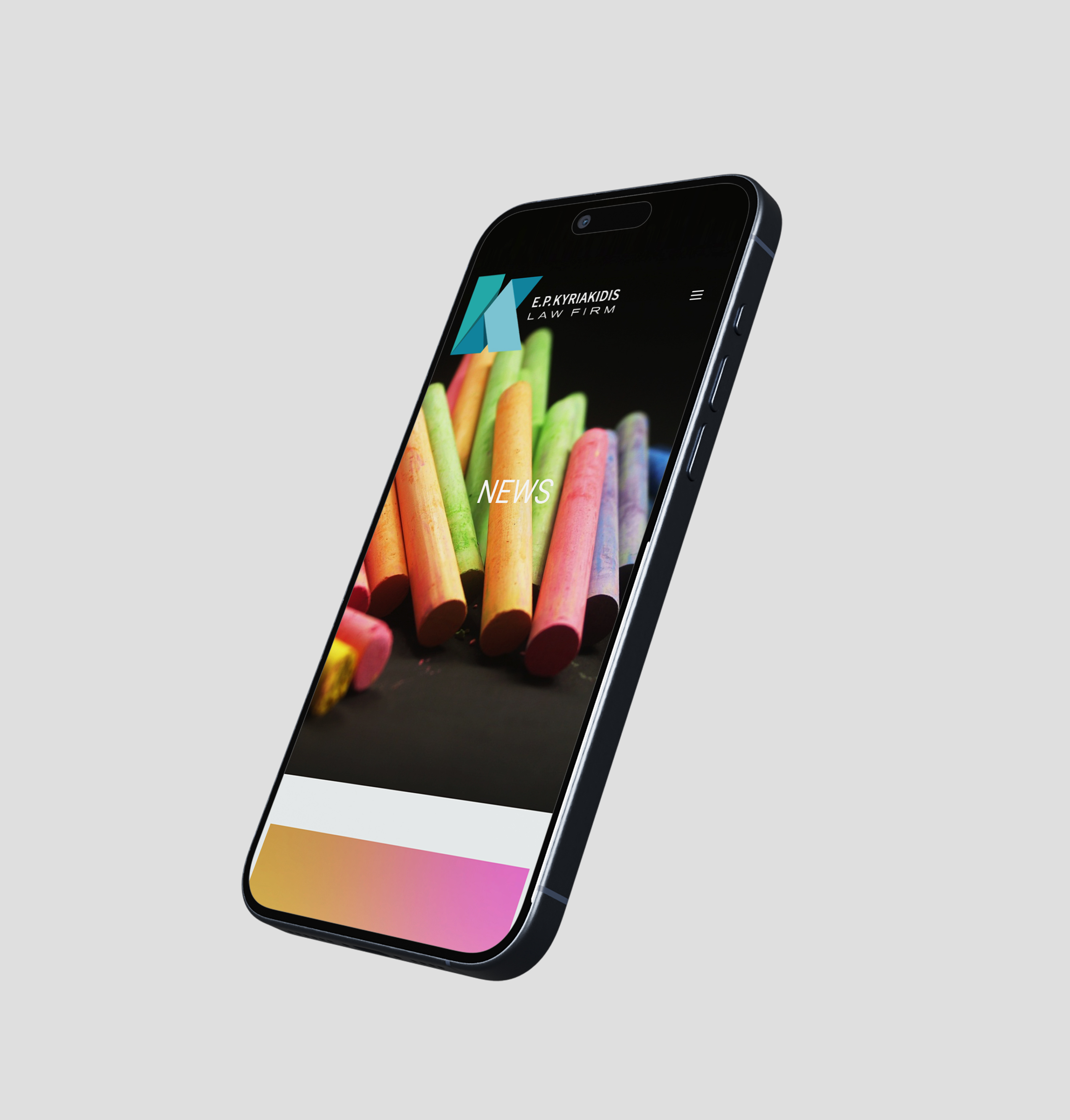 Kyriakidislaw Website mobile adaptation