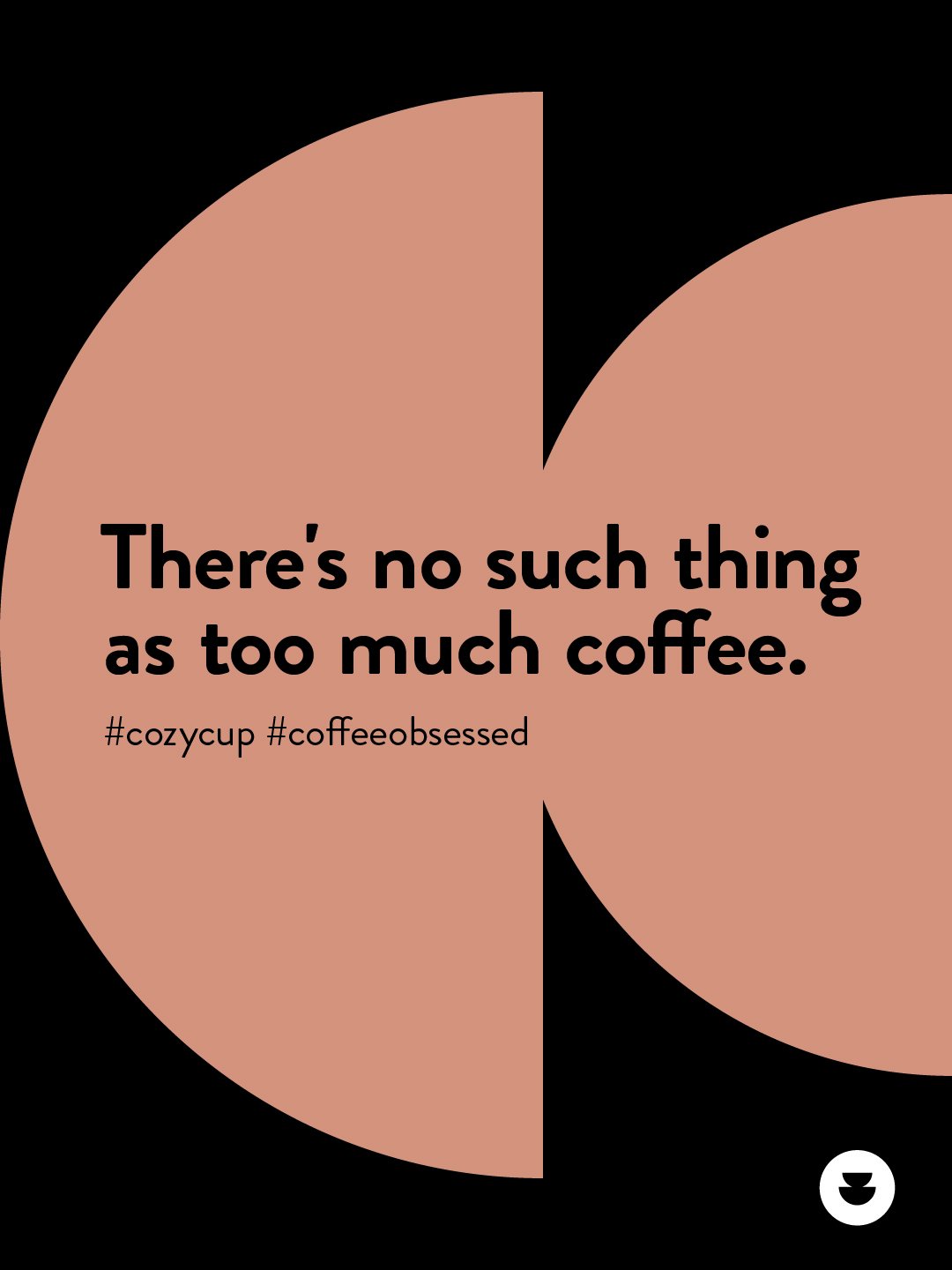 Cozy Coffee Insta post.