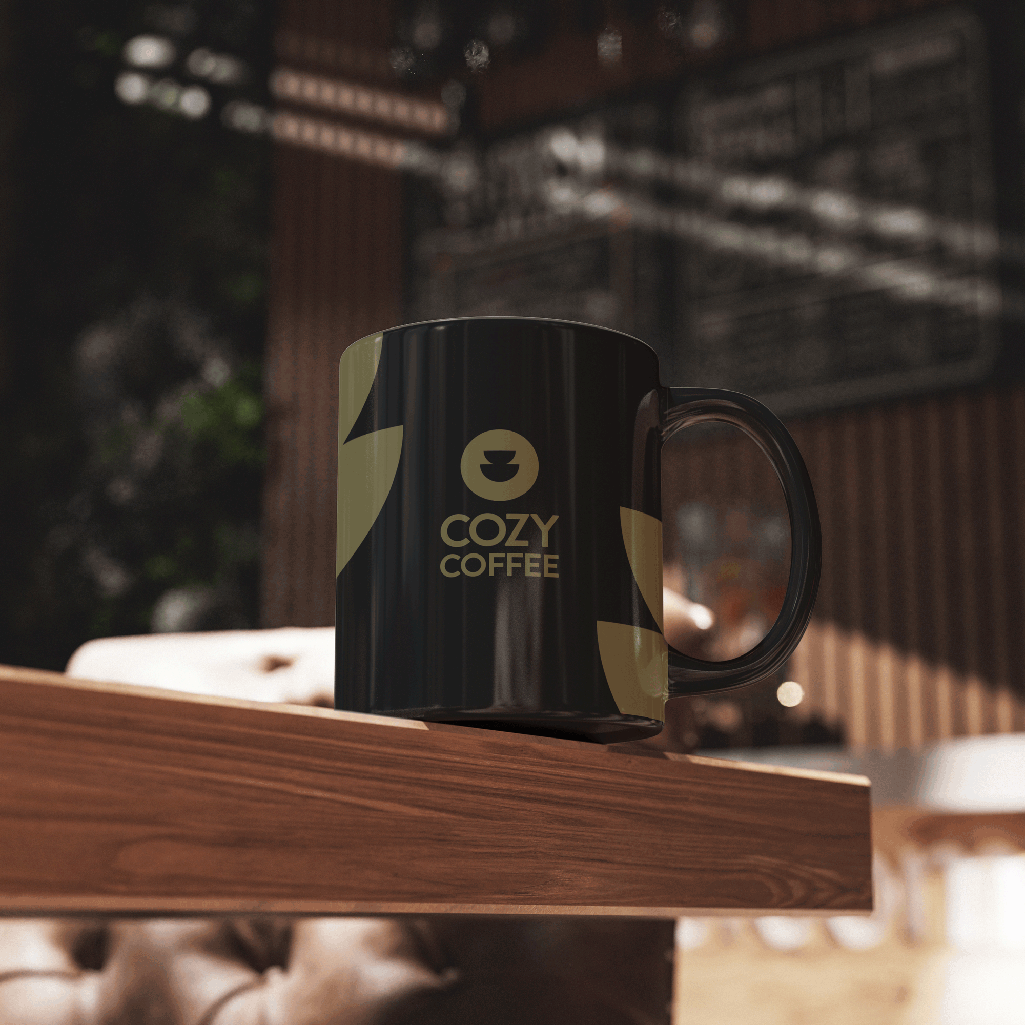 Cozy Coffee Ceramic Mug in various colours.