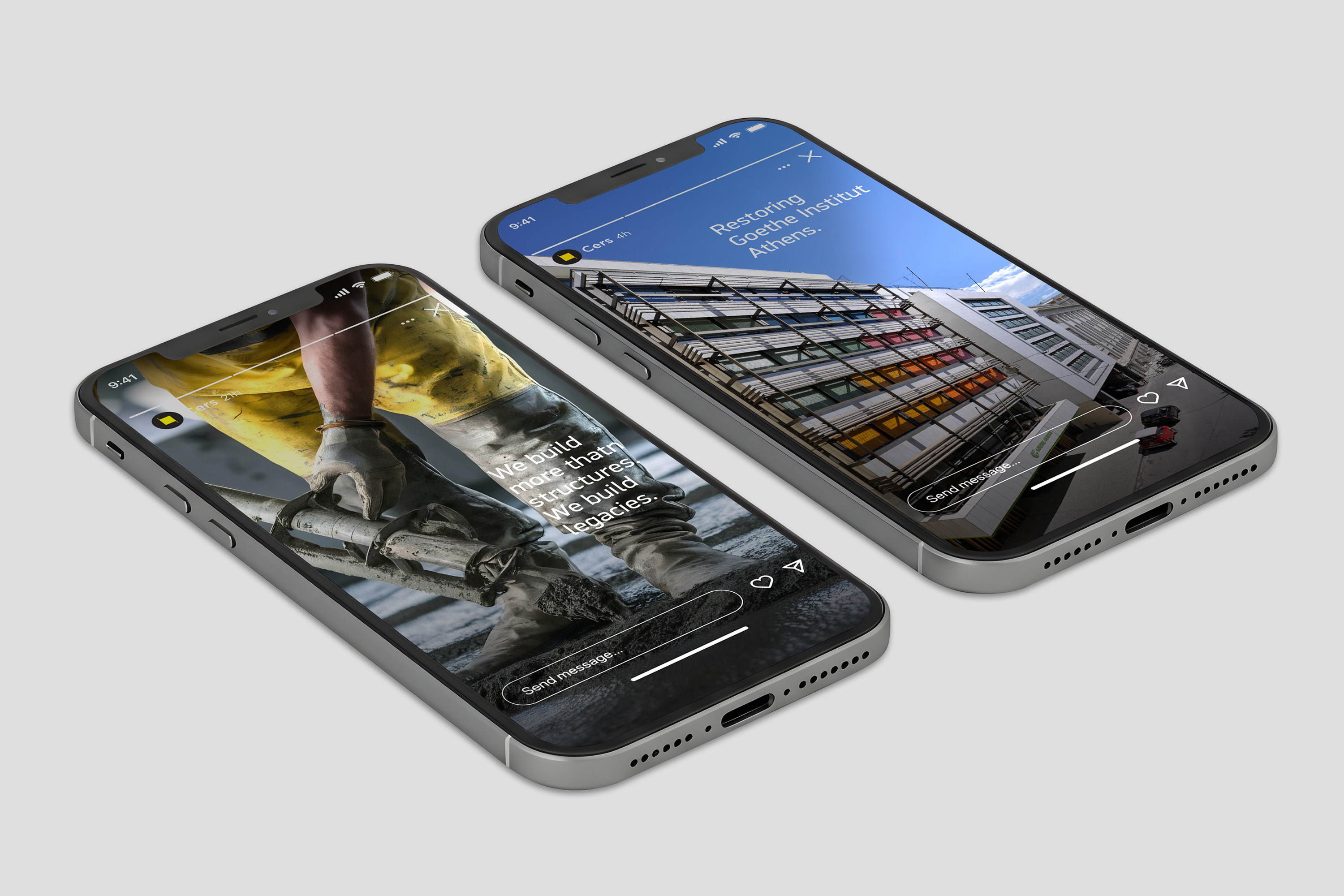 CERS Group Social ads templates as Reels on Instagram.