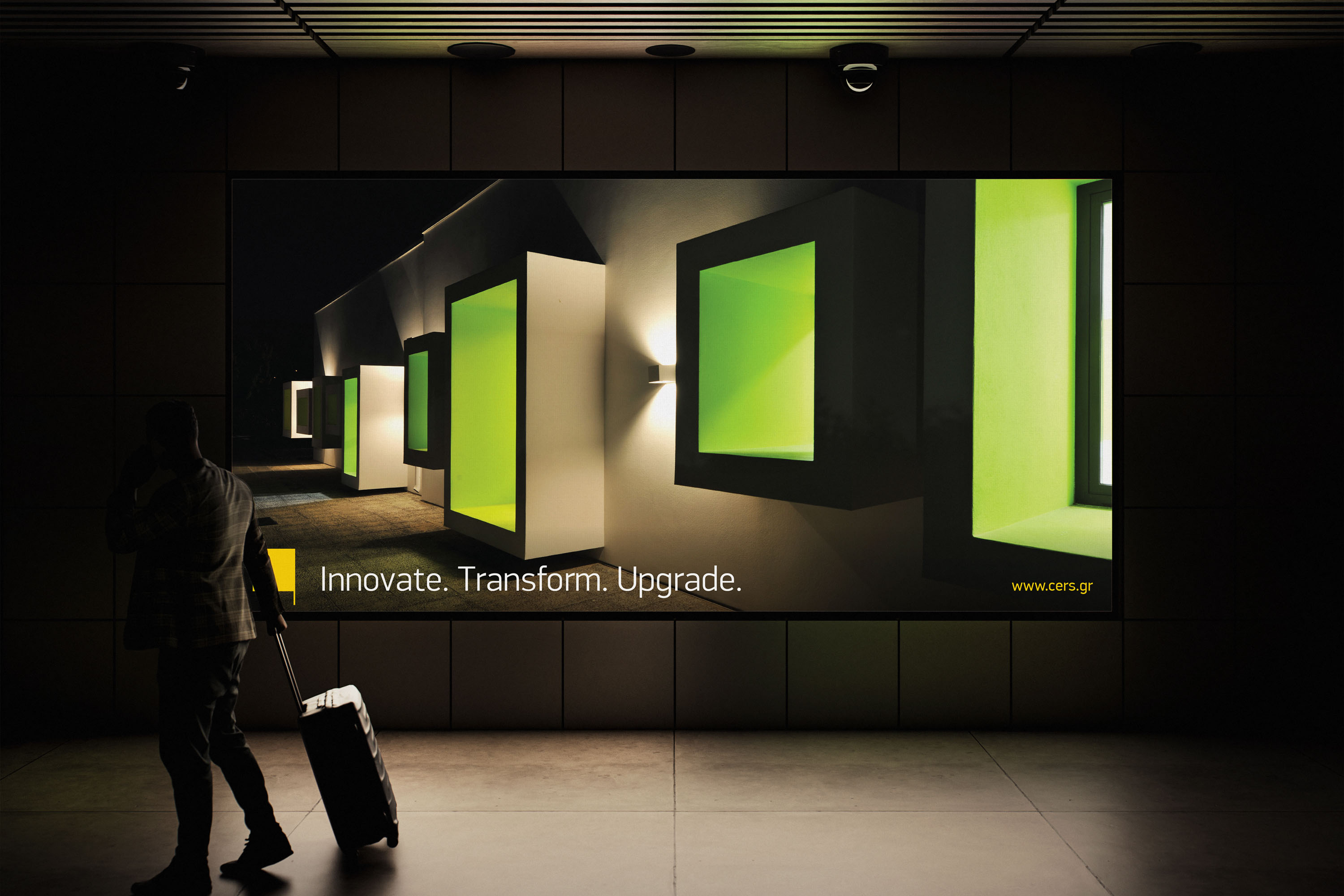 CERS group Billboard ad design.