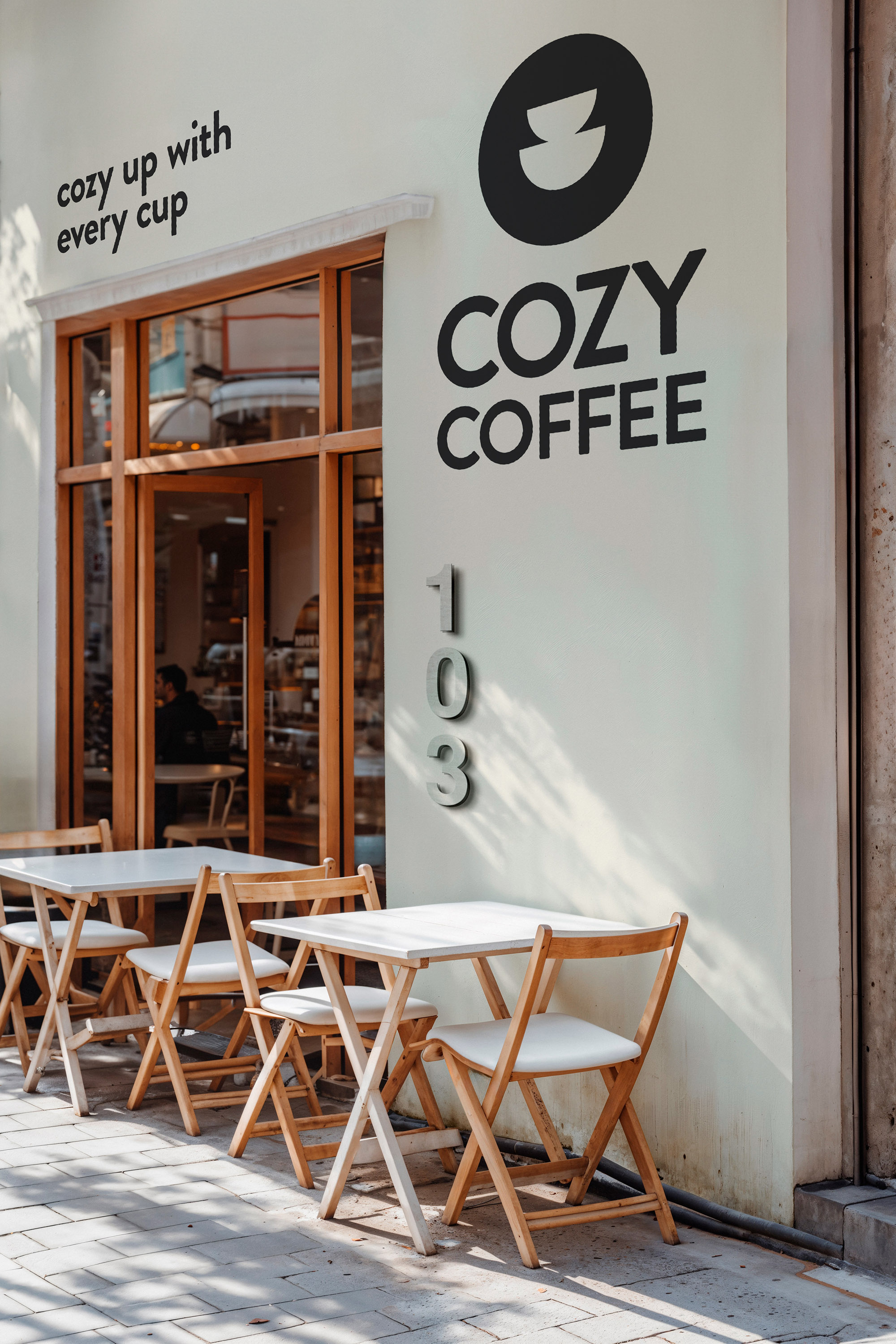Cozy Coffee shop at Nafplio, Greece