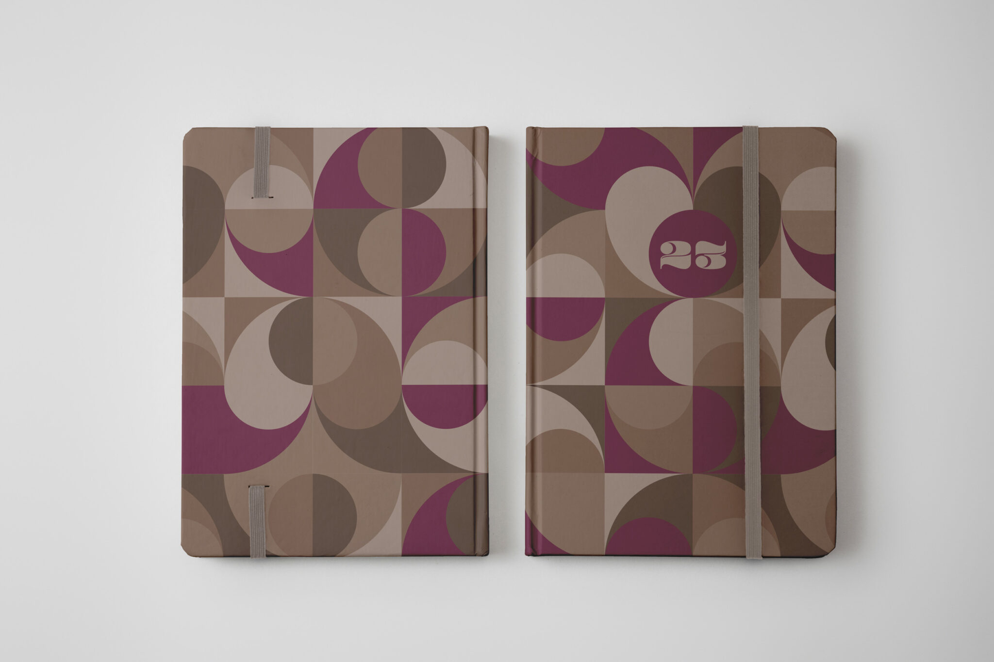 Koukouzelis Notebook design 2023. Cover and back cover.