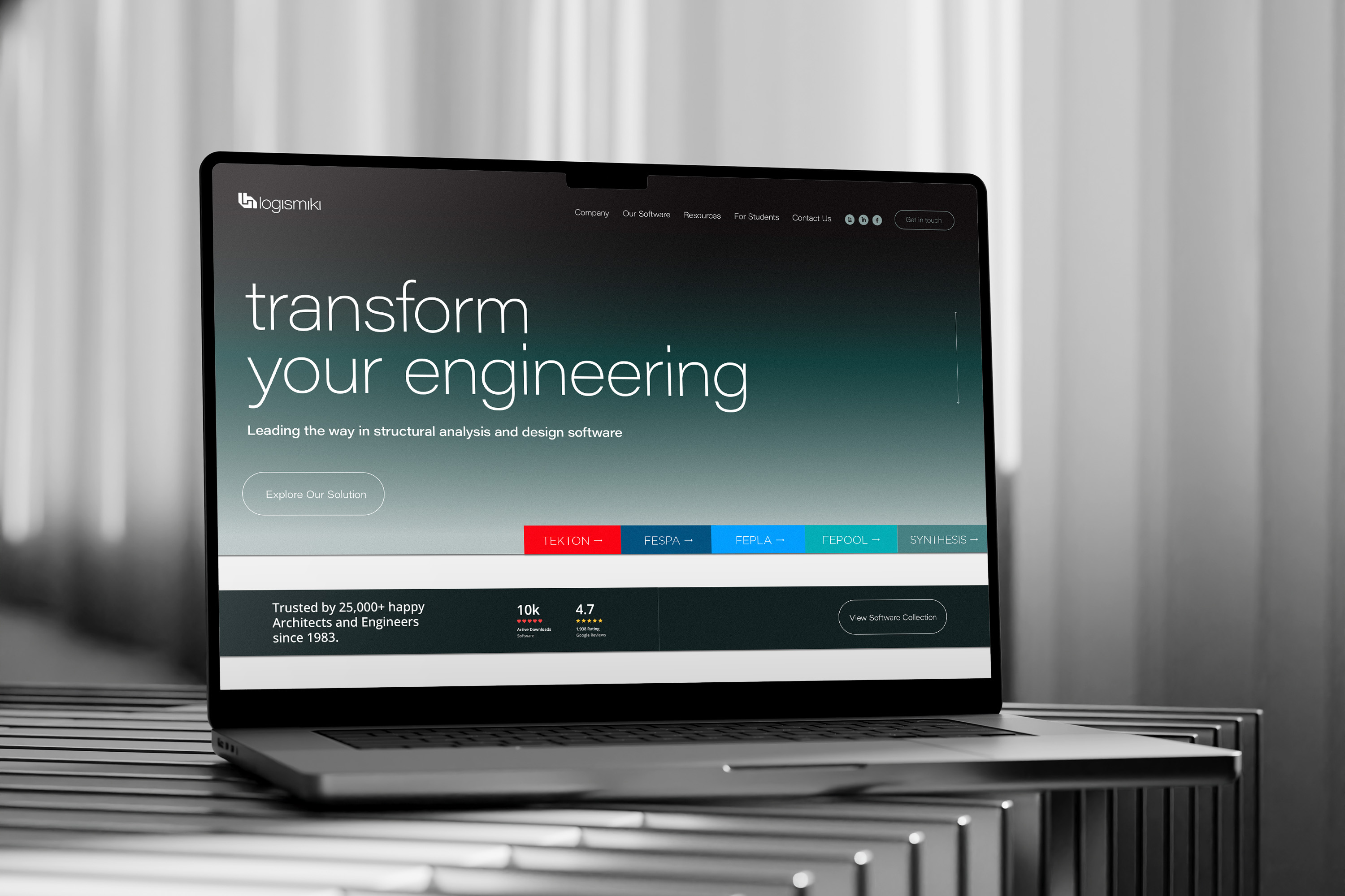 LH Logismiki website.