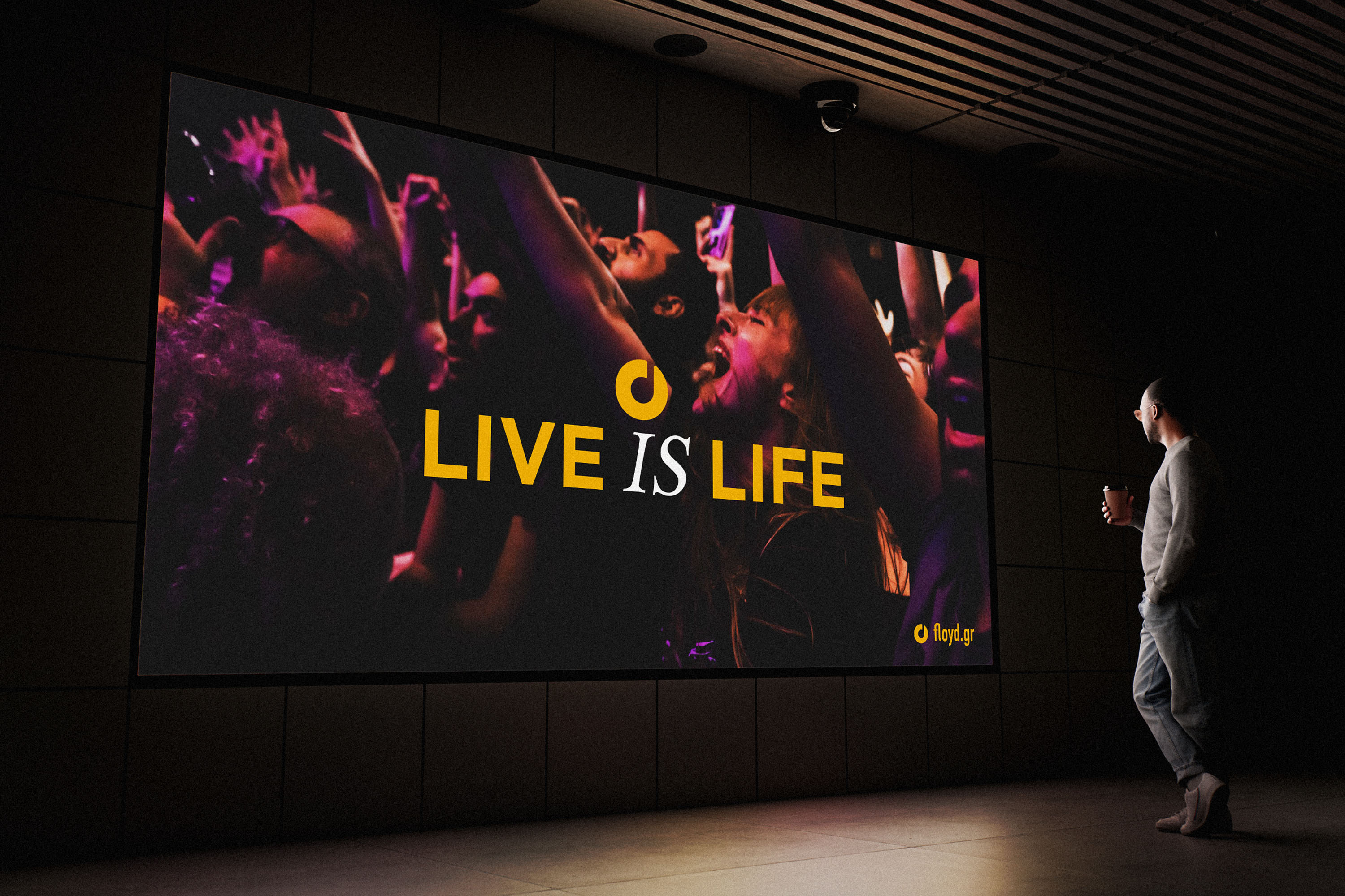 Billboard of Floyd Live Music Venue.