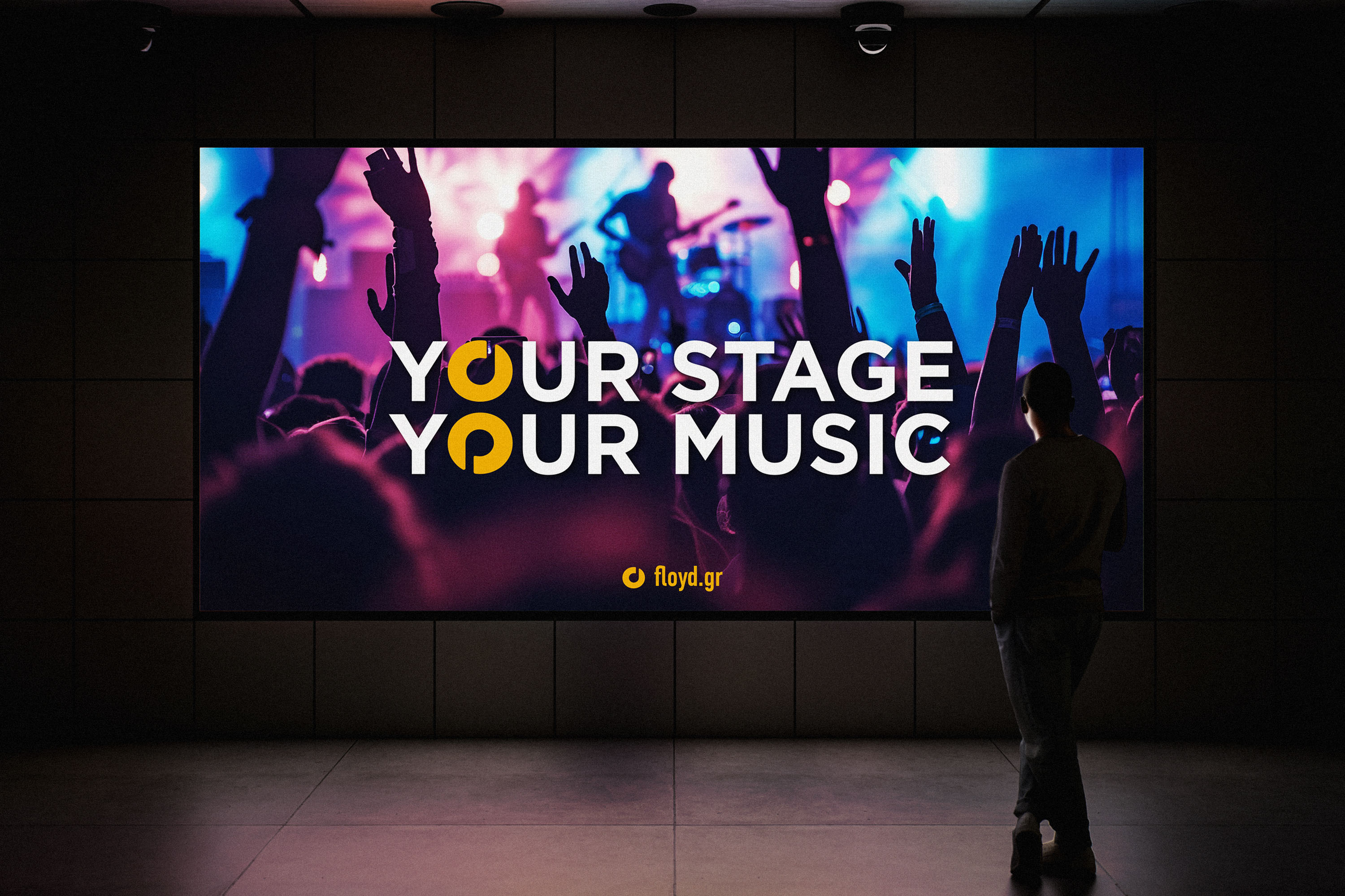 Billboard of Floyd Live Music Venue.