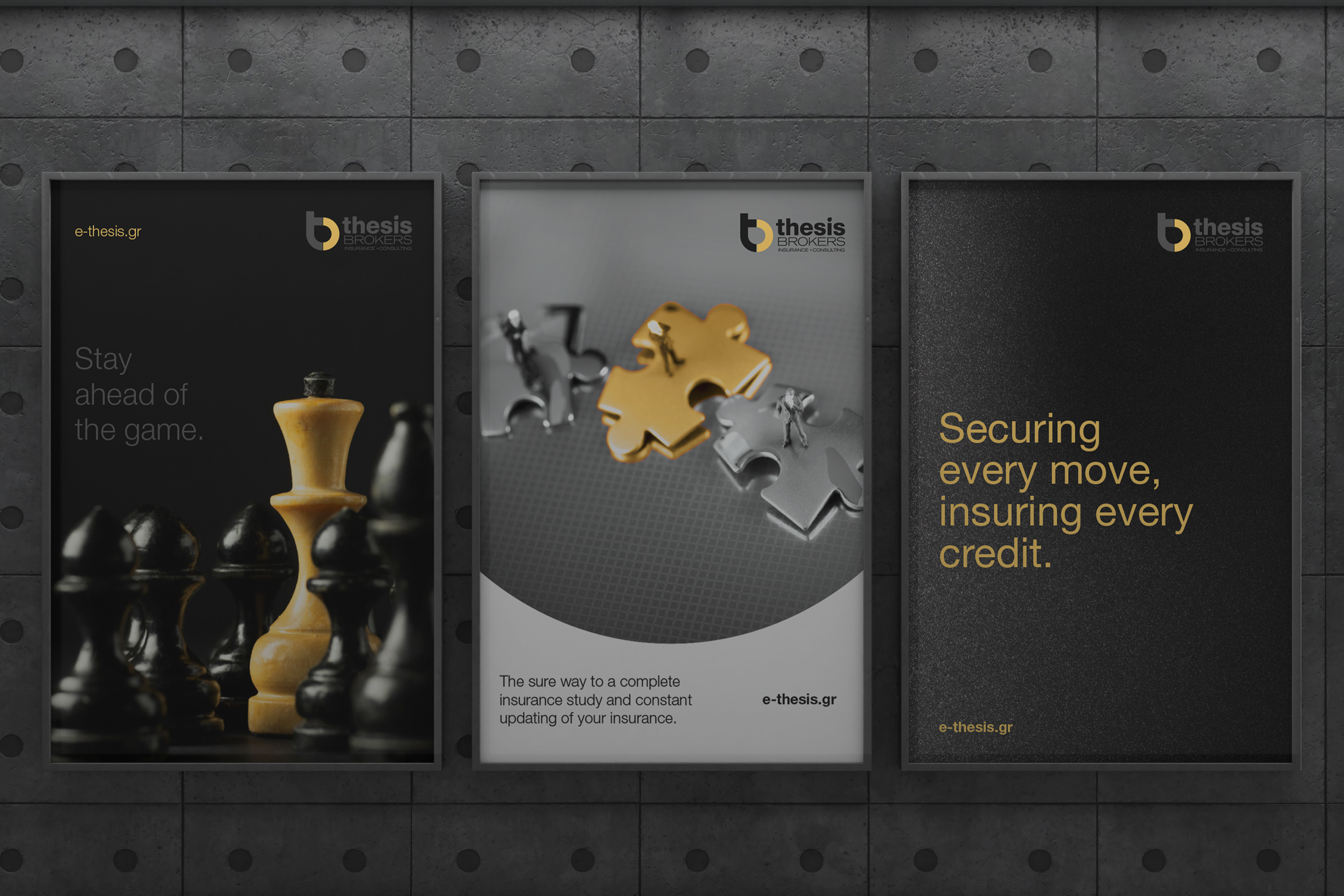 Thesis Brockers Promotional posters.