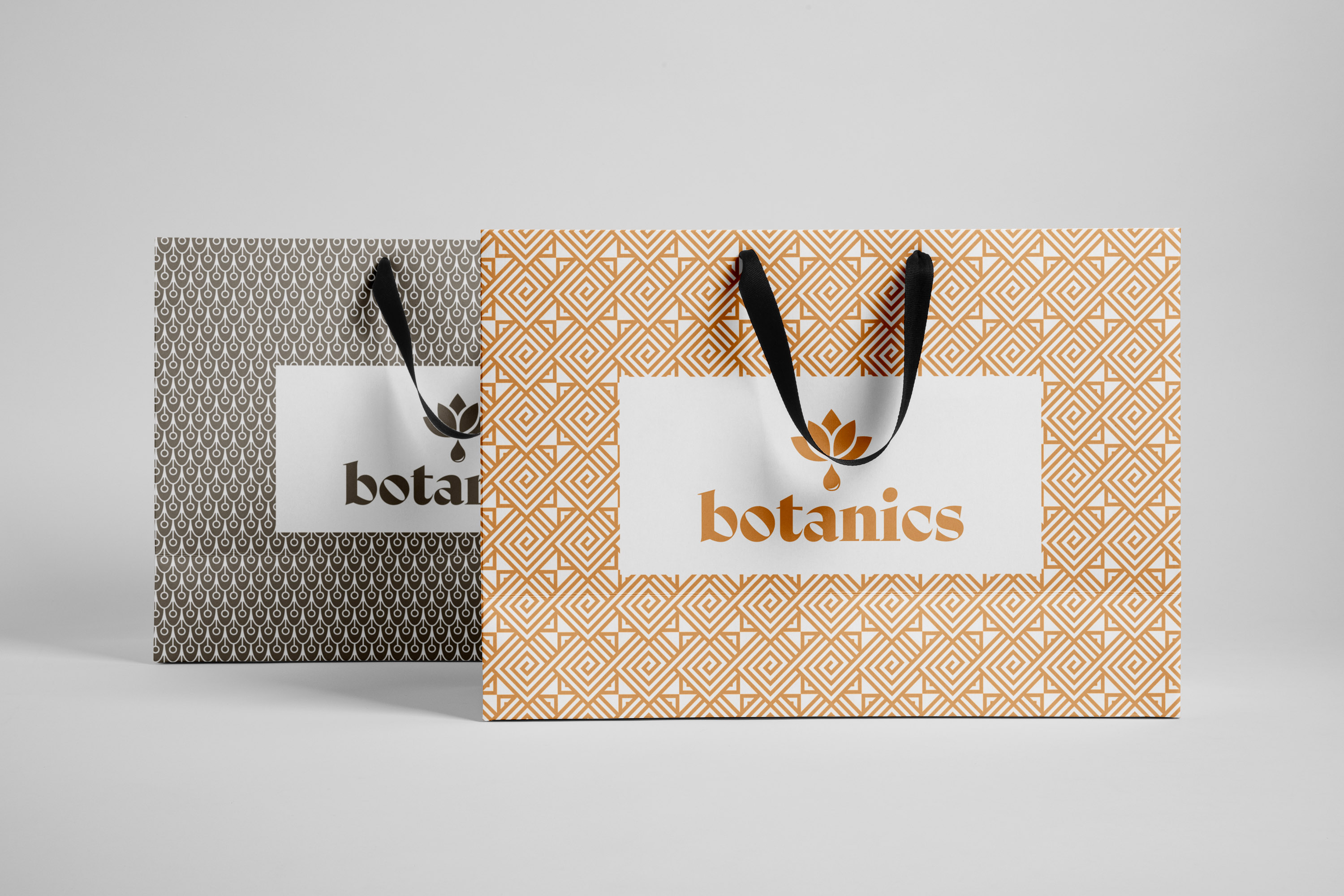 botanics shopping bag.