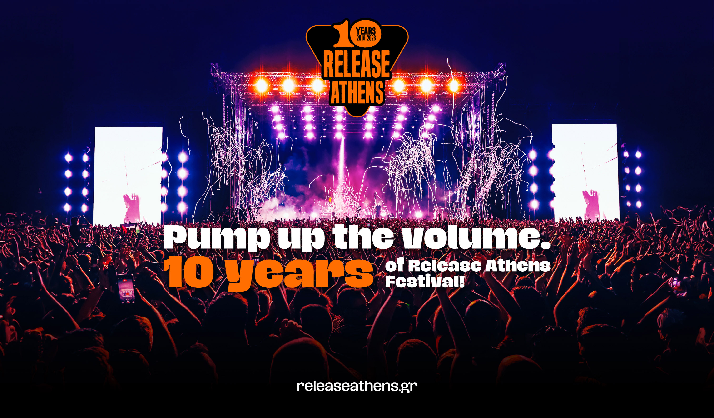 Release Athens Festival 2026 hero image.