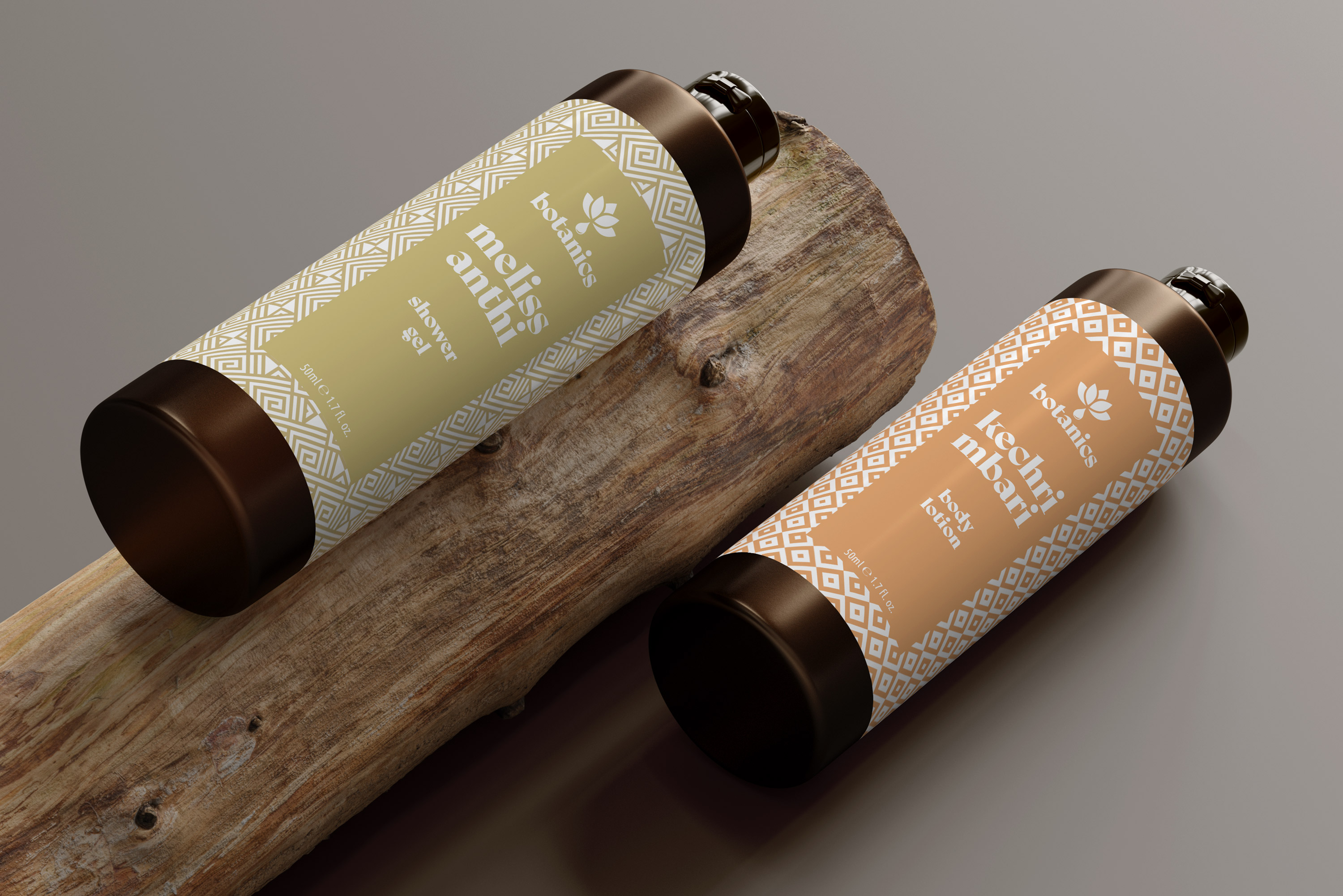 Spa Botanics Cosmetic Series design.